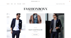 Desktop Screenshot of fashionboxx.net