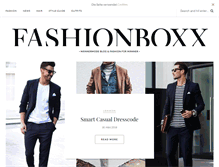 Tablet Screenshot of fashionboxx.net